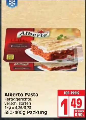 Edeka Alberto Pasta Angebot