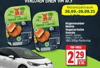 Edeka Rugenwalder muhle Vegetarische Snacks Angebot