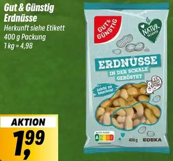 Simmel Gut & Günstig Erdnüsse 400 g Packung Angebot