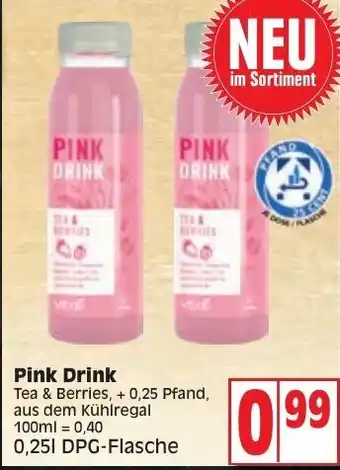 Edeka Pink Drink Angebot