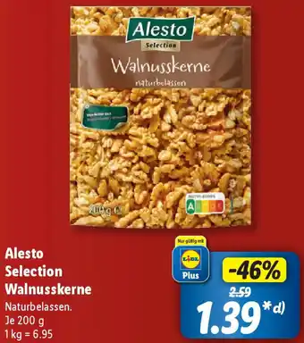 Lidl Alesto Selection Walnusskerne 200 g Angebot