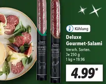 Lidl Deluxe Gourmet-Salami 250 g Angebot