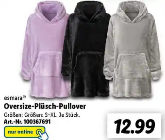 Lidl esmara Oversize-Plüsch Pullover Angebot