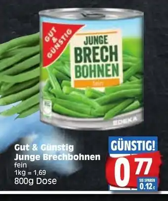 Edeka Gut & Gunstig Junge Brechbohnen Angebot