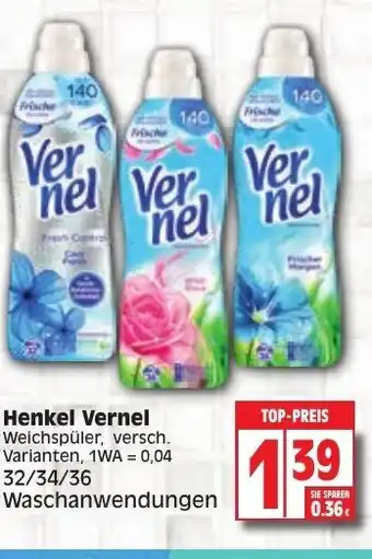 Edeka Henkel Vernel Angebot