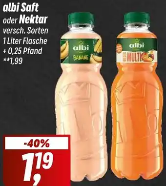 Simmel albi Saft oder Nektar 1 Liter Flasche Angebot