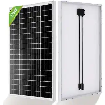 ManoMano Eco-worthy 170w 12v solarpanel monokristallines solarmodul netzteil für wohnwagen, wohnmobil, grunes haus, ein-/aus-gitter-sy Angebot