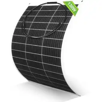 ManoMano Eco-worthy 130w 12v mono flexibel solarpanel mono solarmodul charger für wohnmobile camper van boote und andere unebene oberf Angebot