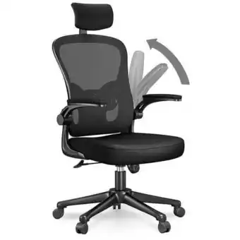 ManoMano Bürostuhl - ergonomisch schreibtischstuhl, drehstuhl mit 120° wippfunktion, lordosenstütze, verstellbare kopfstütze, armstütz Angebot