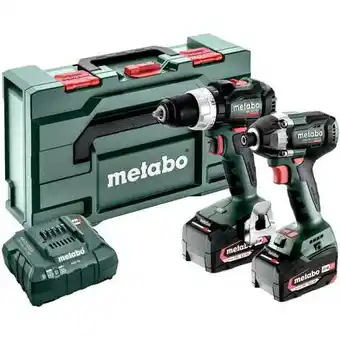 ManoMano Metabo akku-maschinen-set: bs 18 lt bl + ssd 18 lt 200 bl, 2x 5,2 ah + lader Angebot