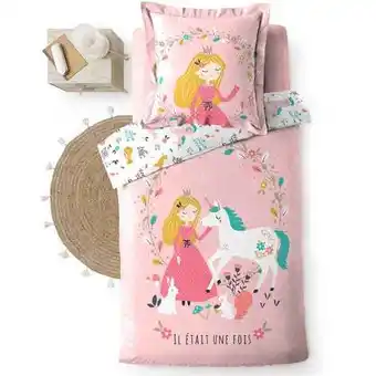 ManoMano Kinderbettwäsche-set princesse, baumwolle, 140 x 200 cm Angebot