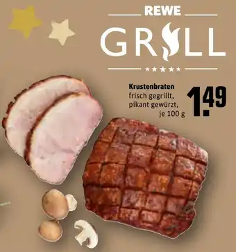 REWE Krustenbraten 100 g Angebot