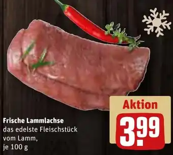 REWE Frische Lammlachse 100 g Angebot