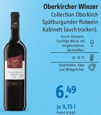 Gefako Oberkircher Winzer 0,75 L Angebot