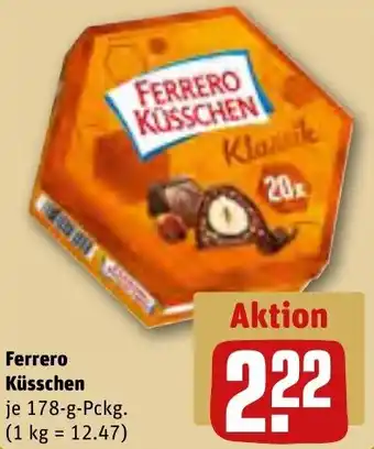 REWE Ferrero Küsschen 178 g Pckg. Angebot