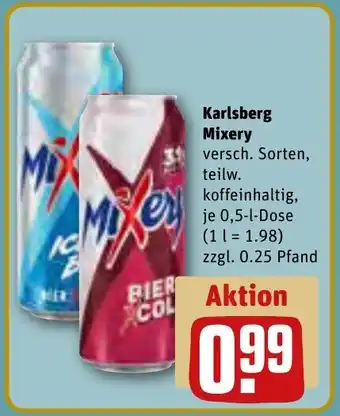 REWE Karlsberg Mixery 0,5 L Dose Angebot