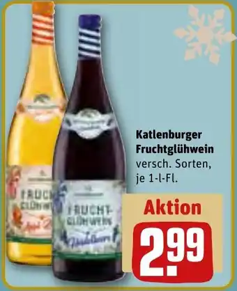 REWE Katlenburger Fruchtglühwein 1-l-Fl. Angebot