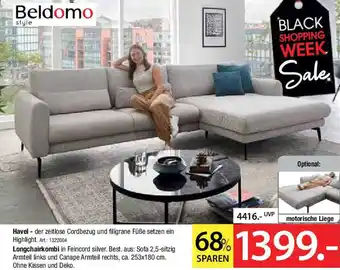 Zurbrüggen Beldomo Longchairkombi Angebot