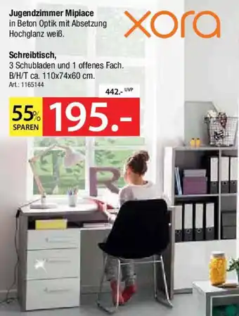 Zurbrüggen Xora Schreibtisch Angebot