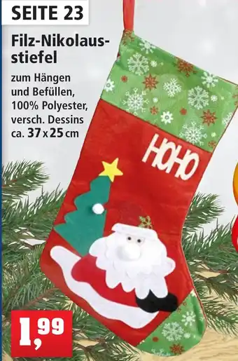 Thomas Philipps Filz-Nikolaus-stiefel Angebot
