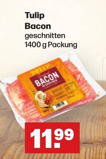 Handelshof Tulip Bacon geschnitten 1400 g Packung Angebot