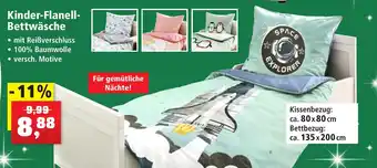 Thomas Philipps Kinder-Flanell-Bettwäsche Angebot