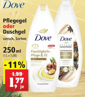 Thomas Philipps Dove Pflegegel oder Duschgel 250 ml Angebot