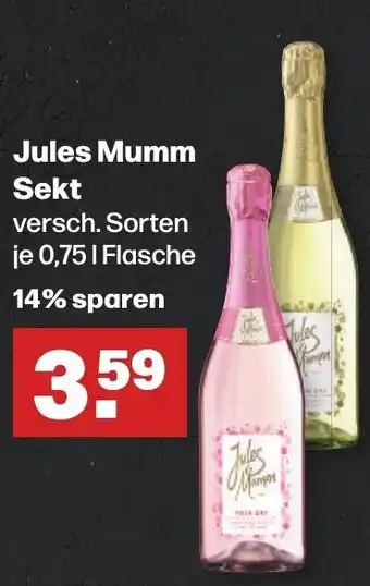 Handelshof Jules Mumm Sekt 750ml Angebot