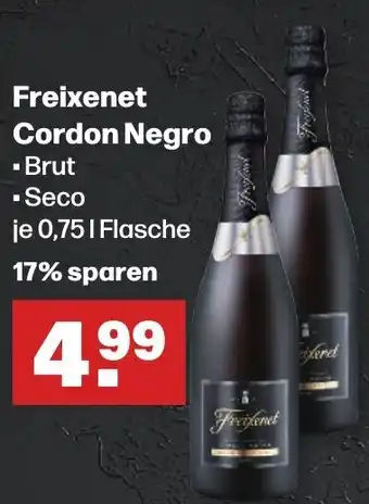 Handelshof Freixenet Cordon Negro ▪ Brut ▪ Seco 750ml Angebot