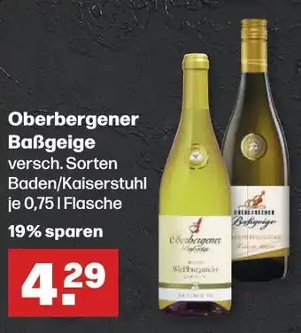 Handelshof Oberbergener Baßgeige 750ml Angebot