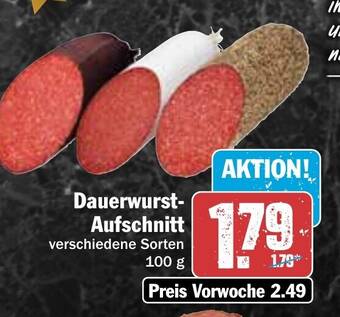 Hit Dauerwurst- Aufschnitt 100 g Angebot