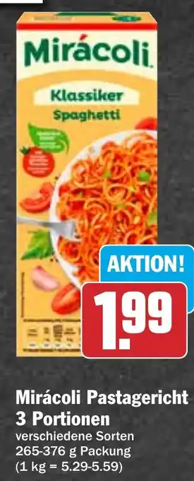 Hit Mirácoli Pastagericht 3 Mirácoli 265-376 g Packung Angebot