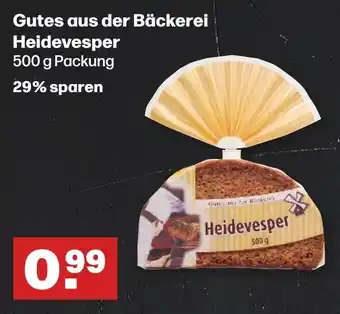 Handelshof Gutes aus der Bäckerei Heidevesper 500 g Packung Angebot