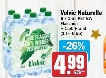 Hit Volvic Naturelle 6 x 1,5 l PET EW Angebot