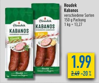 diska Houdek KABANOS 150g Angebot