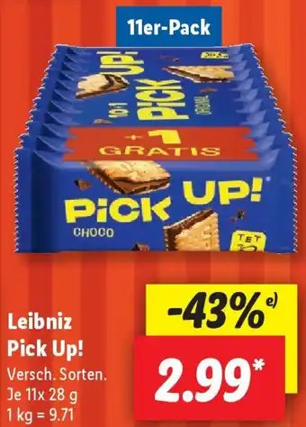 Lidl Leibniz Pick Up! 11x28 g Angebot