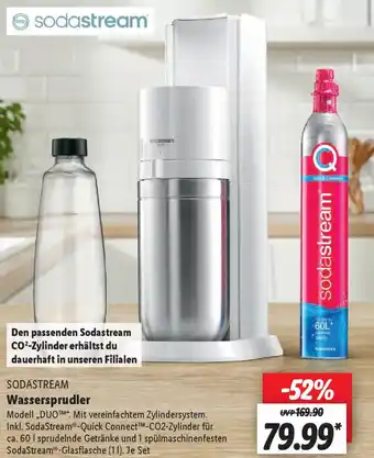 Lidl SODASTREAM Wassersprudler Angebot