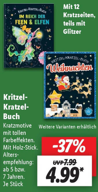 Lidl Kritzel Kratzel Buch Angebot