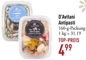Galeria Markthalle D'Avitani Antipasti 160 g Packung Angebot