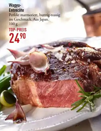 Galeria Markthalle Wagyu-Entrecôte 100 g Angebot