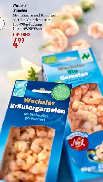 Galeria Markthalle Wechsler Garnelen 100/90 g Packung Angebot