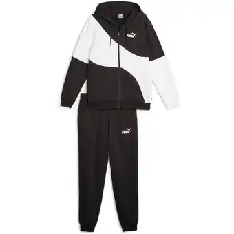 Intersport Puma herren sportanzug puma power cat sweat suit puma black m Angebot