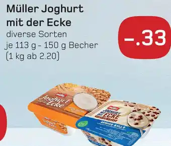 akzenta Müller Joghurt mit der Ecke 113 g- 150 g Becher Angebot