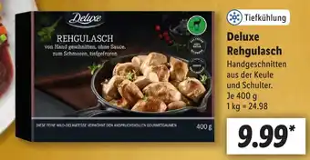 Lidl Deluxe Rehgulasch 400 g Angebot