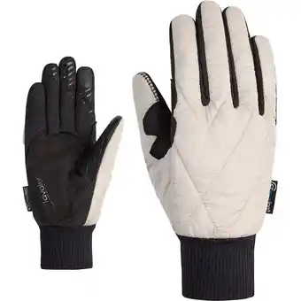 Intersport Ziener damen handschuhe daggi aw touch lady bike glove silver beige 6,5 Angebot