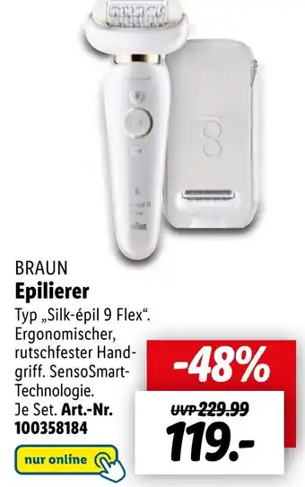 Lidl BRAUN Epilierer Angebot