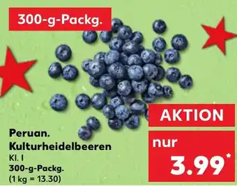 Kaufland Peruan. Kulturheidelbeeren 300-g-Packg. Angebot