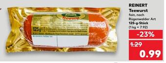 Kaufland REINERT Teewurst 125-g-Stück Angebot
