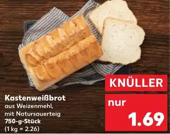 Kaufland Kastenweißbrot 750-g-Stück Angebot