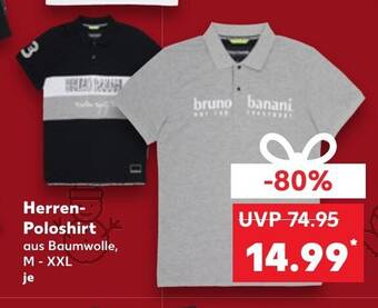 Kaufland Herren-Poloshirt M-XXL Angebot